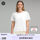 lululemon丨Tank-Top 女士假兩件短袖 T 恤 LW3IF4S 白色 S /6