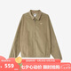 耐克（NIKE）男裝運(yùn)動(dòng)休閑梭織夾克外套DX9071-247 卡其色 2XL