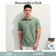 Abercrombie & Fitch【經(jīng)典小麋鹿】男裝25夏季美式通勤POLO衫短袖T恤KI124-5182 綠色 M (180/100A)