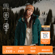 KOLON SPORT/可隆羽絨服 女子戶外露營短款防風(fēng)耐磨中量鵝絨外套 LKDJ4WT626-DG 深綠色 M 165/88A