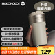 HOLOHOLO陶瓷保溫杯 男女士高顏值咖啡杯 便攜吸管杯水杯子七夕情人節(jié)禮物