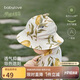 babylove嬰兒帽子夏季竹棉山茶紗布外出遮陽帽男女寶寶漁夫帽清新可愛