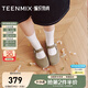 天美意勃肯鞋商場同款休閑平底復(fù)古百搭女鞋2025秋新款BL291CQ5 灰色 36