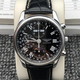 【二手99新】浪琴（LONGINES）男士手表名匠系列黑盤(pán)羅馬藍盤(pán)條刻自動(dòng)機械表商務(wù)手表奢侈品腕表 L2.673.4.51.7三眼計時(shí)40MM