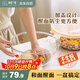 樹(shù)可帶蓋和面盆大號廚房專(zhuān)用食品級高硼硅玻璃揉活面碗烘焙打蛋發(fā)奶油