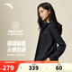 安踏防潑水外套丨訓練夾克女款秋季軟殼衣連帽風(fēng)衣跑步運動(dòng)服上衣