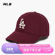 MLB帽子男女軟頂棒球帽虞書欣明星同款運(yùn)動鴨舌帽3ACP6601N-07RDS-F