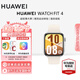 華為（HUAWEI）手表WATCH FIT 4 七夕禮物藍牙通話(huà)輕薄大屏運動(dòng)血氧健康健身長(cháng)續航智能手表【華為官方授權店】 悅動(dòng)白 氟橡膠表帶