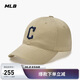 MLB帽子男女軟頂棒球帽虞書欣明星同款運動鴨舌帽3ACP6601N-45SAS-F
