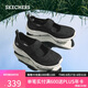 斯凱奇（Skechers）女鞋夏季蕾絲透氣瑪麗珍鞋通勤平底鞋休閑百搭淺口單鞋104345