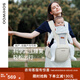 sohiwoo腰凳嬰兒輕便透氣小月齡寶寶外出背帶二合一四季抱娃神器 【禮盒裝】槿木灰含一條口水巾 無(wú)規(guī)格