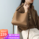 viney牛皮包包女包大容量水桶包品牌單肩斜挎生日七夕情人節(jié)禮物送女友