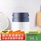 樂(lè)扣樂(lè)扣LOCK&LOCK保溫桶 不銹鋼便攜式手提保溫飯盒帶餐具500ml 藍(lán)色