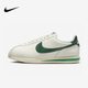 耐克（NIKE）女子 CORTEZ 輕便阿甘鞋休閑鞋 DN1791-101帆白/綠-黑 36