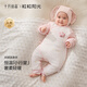 十月結晶嬰兒連體衣爬服秋冬季夾棉新生兒寶寶衣服男女童恒溫保暖A類(lèi)