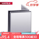 海福樂(lè )（HAFELE）德國海福樂(lè )HAFELE 銅合金浴室無(wú)框門(mén)玻璃夾 90°固定單面墻裝 1只 981.02.254