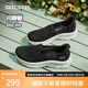 斯凱奇（Skechers）單鞋閃穿鞋女士秋季一腳蹬懶人鞋厚底淺口休閑健步鞋159287