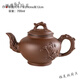帕美頓大容量紫砂壺不銹鋼過(guò)濾內膽泡茶壺茶杯套裝家用水壺功夫茶具 棕色梅花壺帶濾網(wǎng)(650毫升)