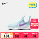 NIKE 耐克男女童易穿脫運(yùn)動(dòng)鞋F(xiàn)LEX RUNNER 4兒童一腳蹬休閑公路跑鞋 FN1449-401 31 【建議腳長(zhǎng)19cm】
