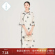 浮云堂「浮云堂.風(fēng)」孤懷.中式改良文藝旗袍連衣裙女25夏中國風(fēng)禪意茶服 雪白（售完下架） M