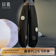 日著(zhù)原創(chuàng  )空氣層繭型九分褲2024冬新小個(gè)子松緊腰寬松休閑燈籠褲女 靜夜黑 M