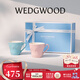 WEDGWOOD[七夕禮物]歡愉假日馬克杯情侶對杯杯子水杯咖啡杯高顏值 歡愉假日藍粉馬克杯 2個(gè) 350ml