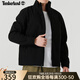 Timberland添柏嵐外套男25秋季新款戶外徒步登山服防風(fēng)保暖軟殼夾克A6AU4 A6AU4001/黑色 L 180/140-160斤