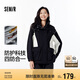 森馬（Semir）陳都靈|外套女中長(cháng)款拼色三防防風(fēng)秋裝寬松連帽戶(hù)外101524109001