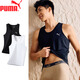 PUMA彪馬男士背心無(wú)袖運動(dòng)透氣背心打底背心2條裝