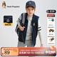 暇步士（Hush Puppies）【學(xué)院風(fēng)】童裝兒童男女大童秋季新款簡(jiǎn)約經(jīng)典版搖粒絨馬甲 藏藍 150