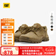 CAT卡特新品男士戶(hù)外休閑工裝低幫休閑工鞋商場(chǎng)同款七夕禮物 淺褐色 40