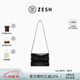 ZESH/澤尚【新品上市】留痕中號草藥包秋季包包斜挎包女單肩包 黑色