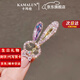 卡瑪倫小兔子發(fā)夾劉海側邊夾高端發(fā)卡發(fā)飾送女友老婆生日七夕情人節禮物 鴨嘴夾-粉色兔子（京倉當/次日達