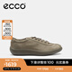 愛(ài)步（ECCO） 板鞋男 25年秋季新款休閑板鞋舒適男鞋 柔酷零點(diǎn)537754 棕褐色53775402559 42
