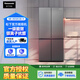 松下蔓越莓冰箱十字門零嵌式四門風(fēng)冷無霜XD50C5A/XD50C5B/ED51CMA/ED51CSA/D521CM【官方微瑕機】 XD50C5B-H十字門500L蔓越莓