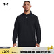 安德瑪（UNDERARMOUR）秋冬Rival男子抓絨運動(dòng)休閑衛衣1379757 黑色001 XXL