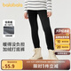 巴拉巴拉balaOne兒童加絨打底褲女童加厚保暖2025冬裝長褲子209425123003
