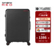 新秀麗（Samsonite）拉桿箱大容量行李箱男女旅行箱 萬向輪登機(jī)箱時(shí)尚抗壓 密碼箱 HG0 HG0-黑墨色 20英寸 【適合1周內(nèi)短途旅行】