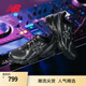 NEW BALANCE NB740官方25新款老爹鞋男鞋女鞋夏季透氣網(wǎng)面鞋潮流百搭休閑鞋 黑色/銀色 U740BM2 IU同款 42 (腳長26.5cm)
