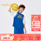 巴拉巴拉兒童短袖套裝2025童裝夏季男童中幼童兩件套時(shí)尚運動(dòng)208225119107