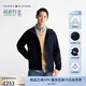 TOMMY HILFIGER【輕舒適】25春夏男裝防潑水休閑運(yùn)動(dòng)輕薄連帽夾克外套03725 藏青色DW5 L （推薦：150-165斤）
