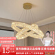 世瀾客廳吊燈輕奢水晶燈現(xiàn)代簡(jiǎn)約大氣餐廳臥室燈具大全2025新款吊燈 性?xún)r(jià)款-兩圈-直徑80+60cm-無(wú)極