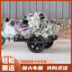 電動(dòng)車(chē)自行車(chē)摩托車(chē)后掛式牽引車(chē)擺攤拉貨旅行釣魚(yú)網(wǎng)紅拖車(chē)掛斗車(chē) 80x60x30