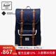 Herschel加拿大赫行 經(jīng)典系列Little America雙肩包通勤電腦背包 經(jīng)典靛藍(lán)色 / 淺灰褐色 /碎浪白 30升【裝16英寸電腦】