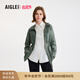 AIGLE艾高UPF40+休閑夾克春夏經(jīng)典款上衣防紫外線防潑水外套女 迷迭綠 AY081 38 (165/88A)