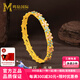 鳴鉆國際櫻花黃金手鐲女足金999琺瑯彩花朵純金鐲子宮廷風(fēng)手飾送女友禮物 【櫻花手鐲】59-60【宮廷琺瑯】