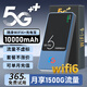酷米行5G千兆網(wǎng)速移動(dòng)隨身wifi2025新款免預(yù)存高速雙頻充電寶二合一無(wú)線wifi6全國(guó)通用無(wú)線流量車(chē)載寬帶 【10000毫安-至尊版68通道】超長(zhǎng)續(xù)航72小時(shí)