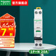 施耐德（Schneider）空氣開(kāi)關(guān) 帶漏電保護斷路器A9系列1P+N空開(kāi) 單片雙極DPN家用電閘 1P+N 20A 空開(kāi)