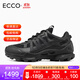 ECCO愛步BIOM老爹鞋男春季戶外防水運動鞋 健步鞋C蹤跡803254【香港】 黑色803254-51094 42