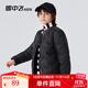 雪中飛【校服神器】雪中飛兒童羽絨服內(nèi)膽秋冬新款男女童輕薄內(nèi)搭 黑色 170